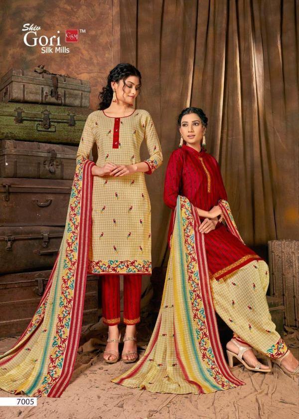 SG Laado Cotton Designer Dress Materials 